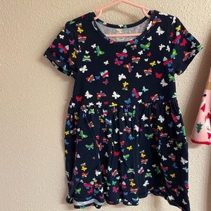 Wonder Nation XS Butterly Dress